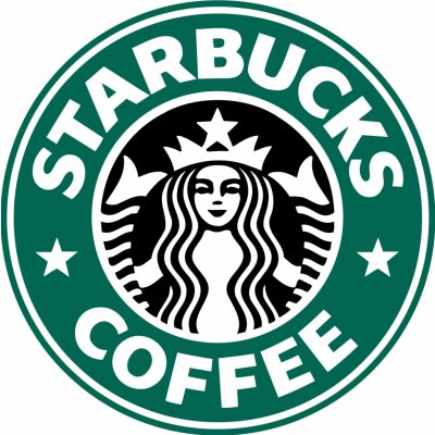 Jedlý papír Starbucks ● velikost: průměr 20 cm ☝, ● materiál: JEDLÝ PAPÍR Ⓜ️ – Sleviste.cz