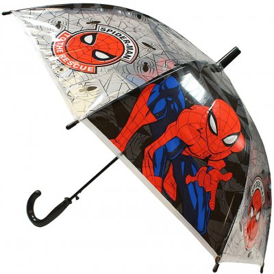 Spiderman 800359 deštník dětský průhledný