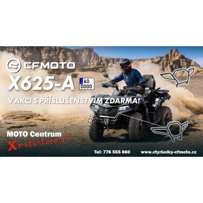 CFMOTO Gladiator X625-A EPS Černá – Hledejceny.cz