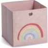 Box a koš na hračky Zeller úložný box Rosy Rainbow 14427