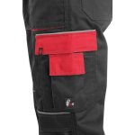 Canis CXS monterkové kalhoty s laclem zimní Orion Kryštof pánské černo-červené – HobbyKompas.cz
