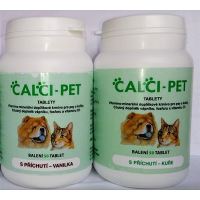 Nutri Biomed CALCI PET vanilka 50 tbl – Hledejceny.cz