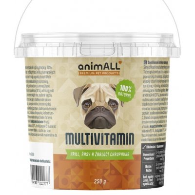 animALL Multivitamin Krill řasy a žraločí chrupavka 250 g – Hledejceny.cz