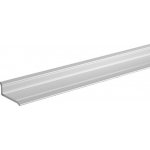 Acara ukončovací lišta stříbro, AP49 10 mm 2,7 m – HobbyKompas.cz