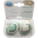 Canpol babies C set symetrických silikon Pure Color 22/646_BEI zelená – Zboží Dáma