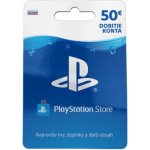 PlayStation Store dárková karta 50€ – Zboží Dáma