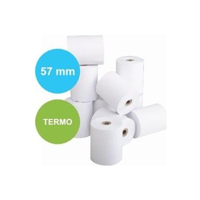 Pokladní kotouček TERMO 57/50/12 mm / balení 10ks (3-123-0066Z) – Zboží Živě