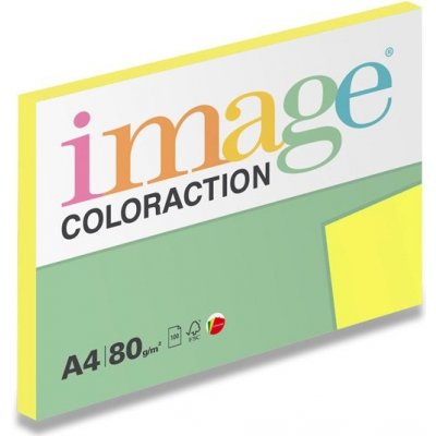 Papír barevný Color A4 80 gr Ibiza neon žlutá – Hledejceny.cz
