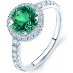 Savicki zásnubní prsten This is Love bílé zlato smaragd diamanty TIL 1 SZM B – Zboží Mobilmania