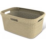 Curver Rattan Style 45 l krémový – Hledejceny.cz