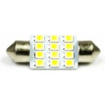 Interlook LED 12V LED C5W 12SMD1210 36mm Teplá bílá – Zbozi.Blesk.cz