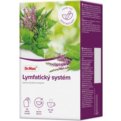 Dr. Max Lymfatický systém bylinný čaj 20 x 1,5 g – Zboží Dáma