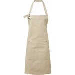 Premier Workwear Těžká odolná plátěnná zástěra s oversize očky pro upevnění kolem krku Přírodní 72x86cm PW137 – Hledejceny.cz