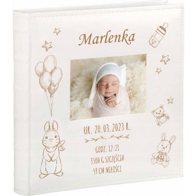 VELKÉ ALBUM PRO DĚTI s metrikou, na 500 fotografií, potisk – Zboží Živě