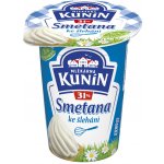 Mlékárna Kunín Smetana ke šlehání 31% 375 g – Zboží Dáma