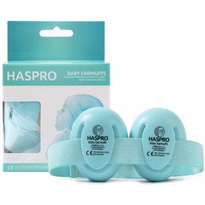 Haspro Hearing Protection BABY 0m+, mint – Zboží Dáma