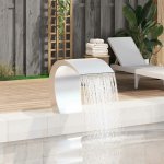 vidaXL bazénová fontána z nerezové oceli 45x30x60 cm – Sleviste.cz