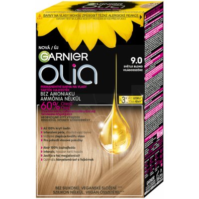 Garnier Olia 9.0 světlá blond barva na vlasy