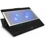 Connect It FrostBlast CCP-7100-BK CONNECT IT FrostBlast chladicí podložka pod notebook s modrým podsvícením, ČERNÁ – Zboží Mobilmania