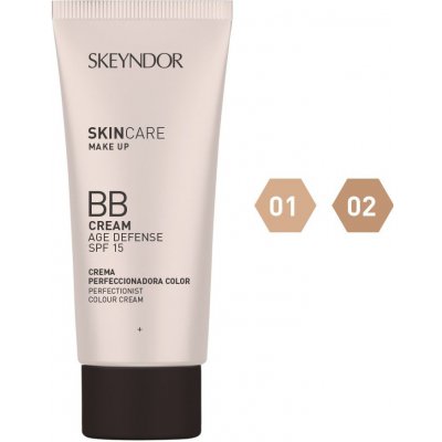 Skeyndor Skincare make-up BB Cream SPF15 tónovací krém pro všechny typy pleti 02 40 ml – Zbozi.Blesk.cz