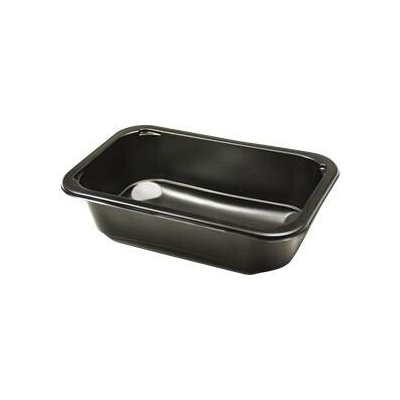 ECOFOL Plastová zatavovací miska PP 178x113x50 mm na polévku černá PP 600 ml ideal pack® bal/80 ks – Hledejceny.cz