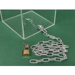 Kasička pokladnička uchycení-zabezpečení očko řetízek zámek – Hledejceny.cz