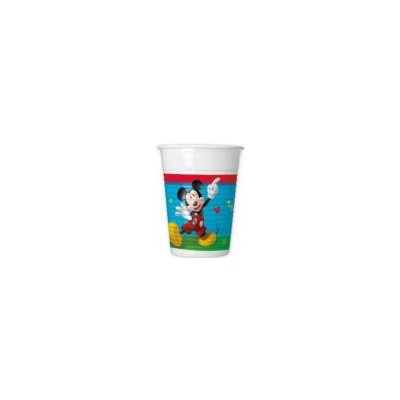 Procos Plastové kelímky Mickey Disney 200ml – Zboží Mobilmania