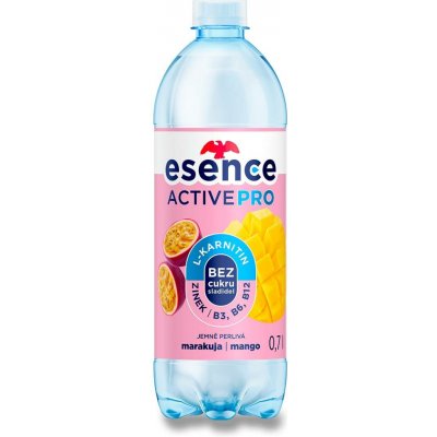 Mattoni Esence Active Pro jemné perlivá minerální voda maracuja a mango 0,7 l – Hledejceny.cz