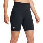 Under Armour tréninkové šortky dámské hladké high waist černá – Zboží Dáma