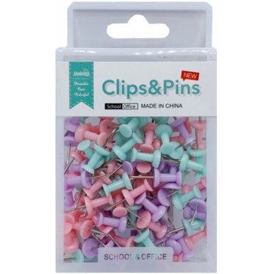 Špendlíky nástěnkové PK79-6 100ks – Zbozi.Blesk.cz