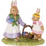 Villeroy & Boch Bunny Tales velikonoční dekorace, zajíčci s košíčkem – Hledejceny.cz