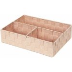 Compactor Organizér na prádlo a doplňky TEX, 32 x 25 x 8 cm, růžová – Zboží Mobilmania