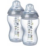 Tommee Tippee láhev s obrázky C2N 2ks modrá 340ml – Sleviste.cz