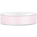 Stuha saténová PUDROVĚ RŮŽOVÁ, 12 mm x 25 m – Sleviste.cz