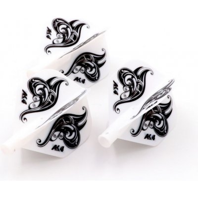 Cuesoul TERO AK4, bílé květinový vzor, standard – Zboží Dáma