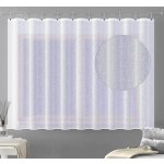 Záclona žakárová Oleg s olůvkem metráž bílá cena od - řasící stuha 2,5cm – Zboží Mobilmania