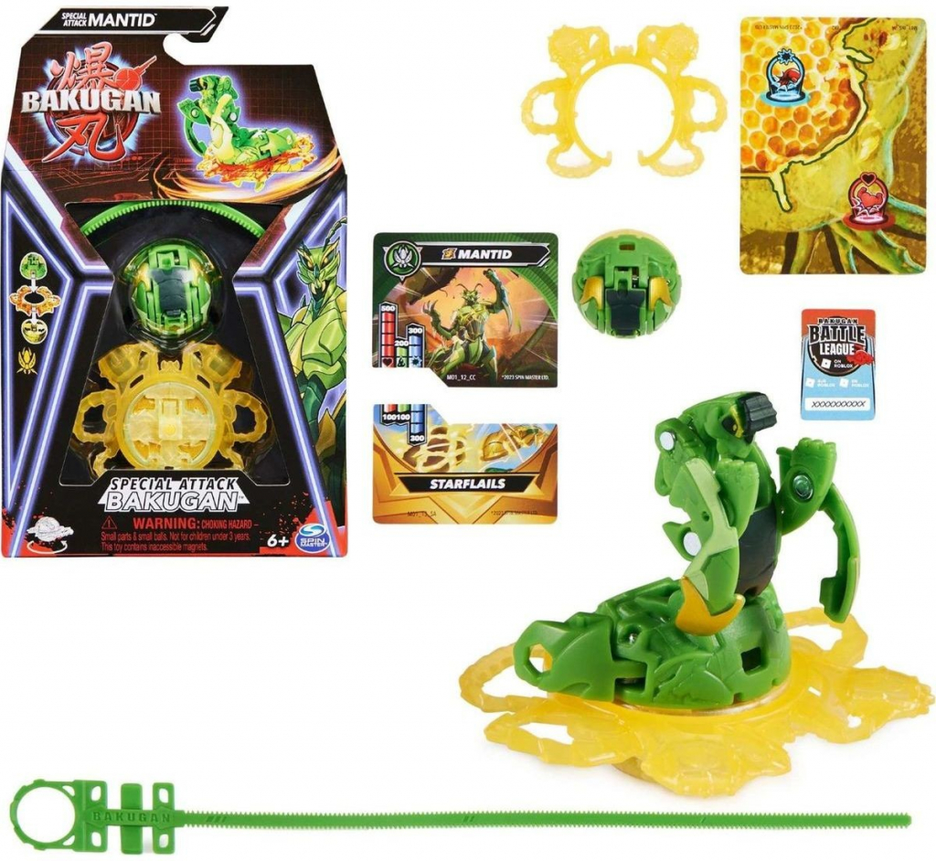 Bakugan speciální útok S6 Mantid