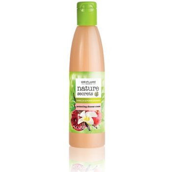 Oriflame Nature Secrets ochranný sprchový krém s vanilkou a granátovým jablkem 250 ml