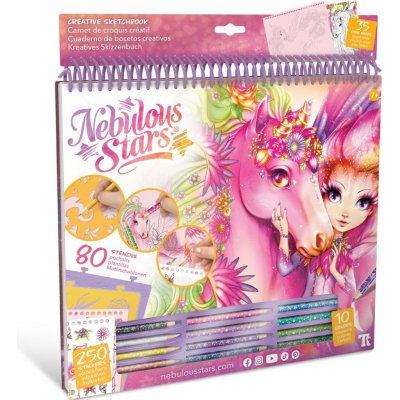 Nebulous Stars Kreativní sada Kreativní náčrtník Lilyaz a Viviaz – Zboží Mobilmania