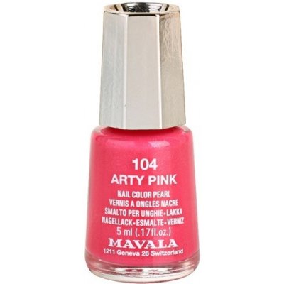 Mavala Techni Colors lak na nehty 104 Arty Pink Nail Color Pearl 5 ml – Zbozi.Blesk.cz