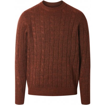 esmara Men pánský pletený svetr s podílem vlny hnědá – Zbozi.Blesk.cz