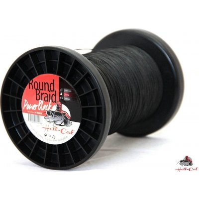 Hell-Cat šňůra Round Braid Power Black 1000m 0,60mm 75kg – Zbozi.Blesk.cz