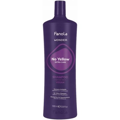 Fanola No Yellow Wonder Shampoo 1000 ml – Zboží Mobilmania