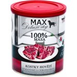 Max Deluxe Adult Kostky Hovězí svaloviny s chrupavkou 800 g – Zboží Mobilmania