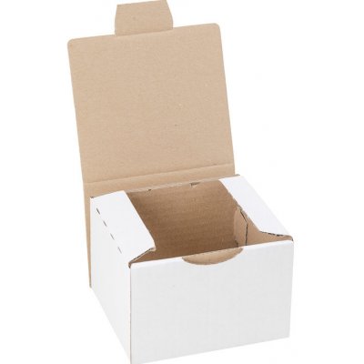 Eobaly.cz poštovní krabice 3VVL, bílá 120 x 100 x 80 mm 50 ks – Zboží Živě