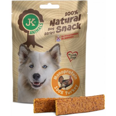 JK ANIMALS 100% Natural Snack Přírodní Monoprotein Turkey 100 g – Zbozi.Blesk.cz