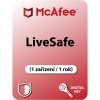 antivir MCAFEE LIVESAFE 1 lic. 1 ROK (MLS-1Y1D)