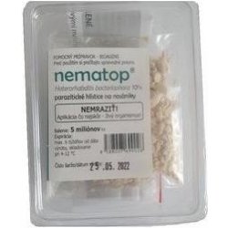 BioTomal Nematop parazitické hlístice proti larvám lalokonosců