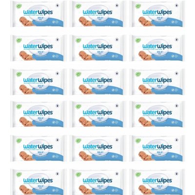 WATERWIPES 100% BIO odbouratené ubrousky 60 ks – Hledejceny.cz