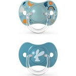 Suavinex silikon fyziologický Forest modrá 2 ks – Zboží Dáma